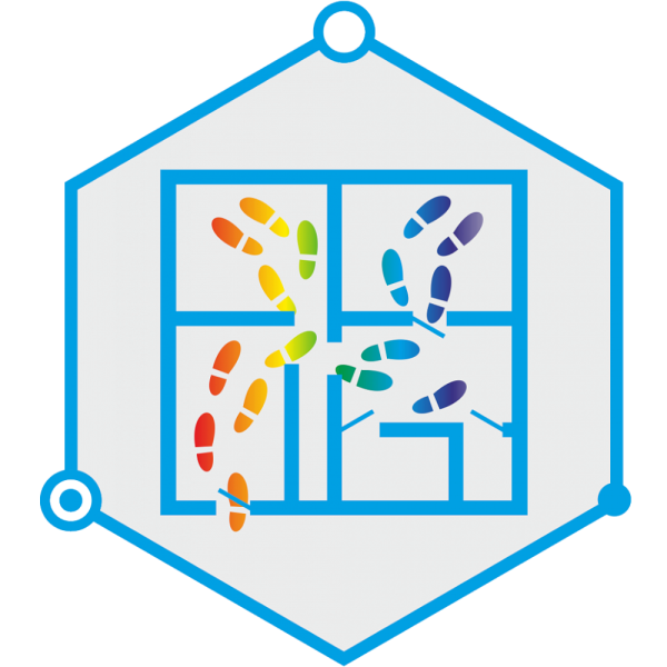 Мультикамерная карта движения людей TRASSIR Heat Map on Map